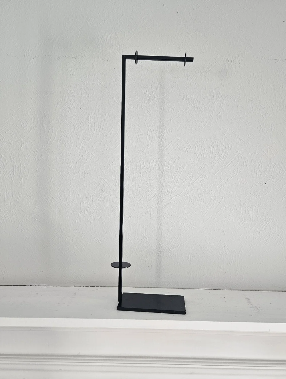 Hearth & Hand Black Metal Toiler Paper Holder Stand